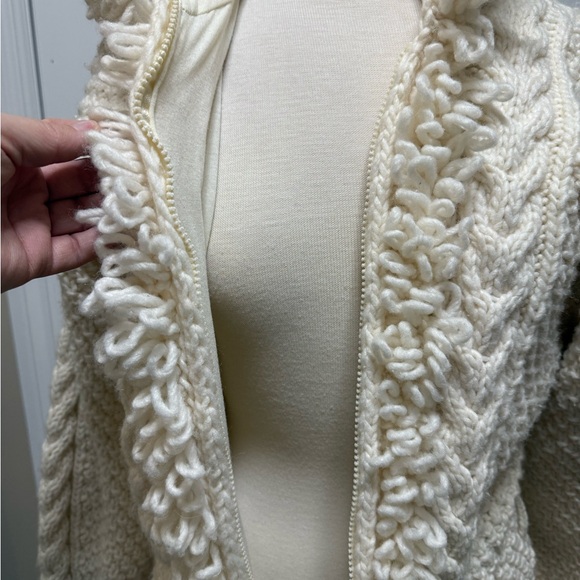 Cozy Cream Hooded Cardigan - Picture 3 of 10
